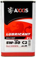 Купить моторное масло Axxis Gold Sint 5W-30 C2 PSA 4L  по цене от 958 грн.