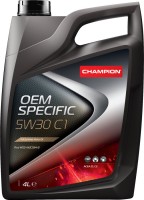 Купить моторное масло CHAMPION OEM Specific 5W-30 C1 4L: цена от 1330 грн.