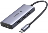 Купити кардридер / USB-хаб Ugreen UG-50629  за ціною від 1299 грн.