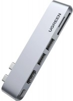 Купить картридер / USB-хаб Ugreen UG-80856  по цене от 1099 грн.