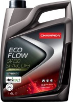 Купить моторное масло CHAMPION Eco Flow 5W-30 SP/RC D1-3 4L  по цене от 899 грн.