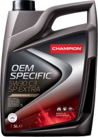 Купить моторне мастило CHAMPION OEM Specific 5W-30 C3 SP Extra 5L: цена от 1396 грн.