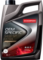 Купить моторное масло CHAMPION OEM Specific 5W-30 C3 SP Extra 4L: цена от 1205 грн.
