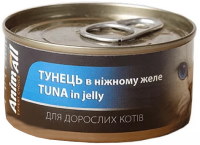 Купити корм для кішок AnimAll Cat Can Adult Tuna in Jelly 85 g  за ціною від 48 грн.