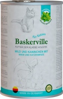 Купить корм для кішок Baskerville Cat Can with Venison/Rabbit 400 g: цена от 92 грн.