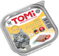 Купить корм для кішок TOMi Bowl Adult Poultry/Liver 100 g: цена от 41 грн.