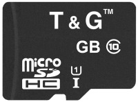 Купити карта пам'яті T&G microSD class 10 UHS-I U1 + SD adapter (microSDHC class 10 UHS-I U1 16Gb + SD adapter) за ціною від 126 грн.