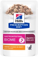 Купити корм для кішок Hills PD Gastrointestinal Biome Pouch 12 pcs  за ціною від 61 грн.