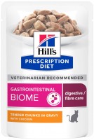 Купити корм для кішок Hills PD Gastrointestinal Biome Pouch 12 pcs  за ціною від 60 грн.