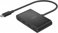 Купити кардридер / USB-хаб Belkin Connect USB-C to 4-Port USB-C Hub за ціною від 1999 грн.