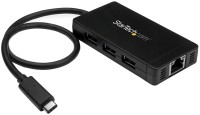 Купить картридер / USB-хаб Startech.com HB30C3A1GE: цена от 3042 грн.