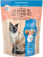Купити корм для кішок Home Food Adult Hypoallergenic Sea Cocktail 400 g  за ціною від 167 грн.
