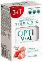 Купити корм для кішок Optimeal Adult Sterilised with Turkey/Chicken 340 g  за ціною від 110 грн.