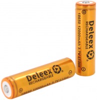 Купить акумулятор / батарейка Powermaster Deleex 2x18650 12000 mAh: цена от 164 грн.