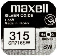 Купити акумулятор / батарейка Maxell 1xSR716SW за ціною від 60 грн.