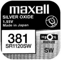 Купити акумулятор / батарейка Maxell 1xSR1120SW  за ціною від 74 грн.
