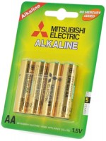 Купить аккумулятор / батарейка Mitsubishi Alkaline 4xAA: цена от 82 грн.