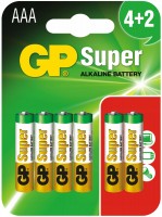 Купити акумулятор / батарейка GP Super Alkaline 6xAAA  за ціною від 125 грн.