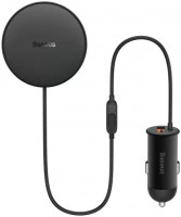 Купити зарядний пристрій BASEUS CW01 Magnetic Wireless Charging Car Mount USB A  за ціною від 899 грн.
