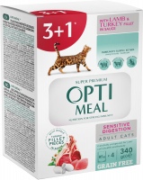Купить корм для кошек Optimeal Adult Sensitive Digestion 4 pcs  по цене от 100 грн.