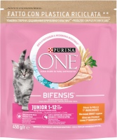 Купити корм для кішок Purina ONE Junior Dual Defense with Chicken 450 g  за ціною від 110 грн.