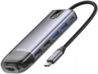 Купити кардридер / USB-хаб Mcdodo HU-7420  за ціною від 1555 грн.