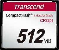 Купити карта пам'яті Transcend CompactFlash CF220I (512Mb) за ціною від 1726 грн.