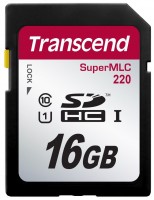 Купить карта памяти Transcend SuperMLC 220 SDHC по цене от 2846 грн.