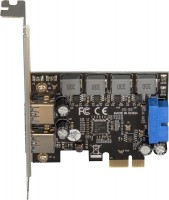 Купити PCI-контролер Frime ECF-PCIEtoUSB006.LP  за ціною від 699 грн.