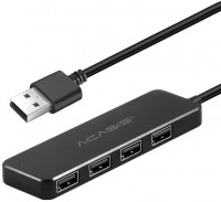 Купити кардридер / USB-хаб Acasis AB2-L412  за ціною від 269 грн.