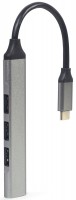 Купить картридер / USB-хаб Cablexpert UHB-CM-U3P1U2P3-02  по цене от 197 грн.