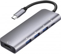 Купити кардридер / USB-хаб Veggieg TC07-S  за ціною від 1849 грн.
