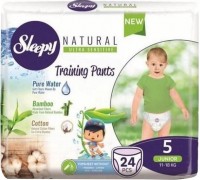 Купить подгузники Sleepy Natural Diapers 5 (/ 24 pcs) по цене от 210 грн.