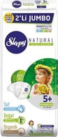 Купити підгузки Sleepy Natural Diapers 5 Plus (/ 44 pcs) за ціною від 550 грн.