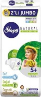 Купить подгузники Sleepy Natural Diapers 5 Plus (/ 44 pcs) по цене от 550 грн.