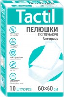 Купить подгузники Tactil Underpads 60x60 (/ 10 pcs) по цене от 96 грн.