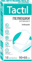 Купить подгузники Tactil Underpads 90x60 по цене от 181 грн.