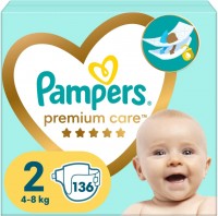 Купить подгузники Pampers Premium Care 1 (/ 136 pcs) по цене от 1239 грн.