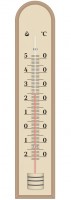 Купити термометр / барометр Steklopribor 300087  за ціною від 129 грн.