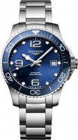 Купить наручний годинник Longines HydroConquest L3.780.4.96.6: цена от 92470 грн.