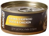 Купити корм для собак AnimAll Dog Can Duck/Chicken in Jelly 85 g  за ціною від 43 грн.