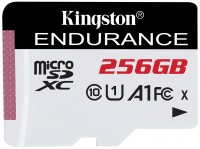 Купити карта пам'яті Kingston High-Endurance microSD (High-Endurance microSDXC 256Gb) за ціною від 1085 грн.