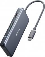 Купить картридер / USB-хаб ANKER 341 USB-C Hub: цена от 2090 грн.