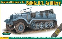 Купить сборная модель Ace Zugkraftwagen Sd Kfz.6/1 (1:72)  по цене от 451 грн.