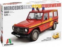 Купить сборная модель ITALERI Mercedes Benz G230 Feuerwehr (1:24)  по цене от 1339 грн.
