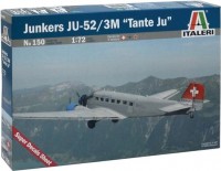 Купити збірна модель ITALERI Ju-52/3M Tante Ju (1:72)  за ціною від 1417 грн.