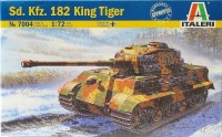 Купить сборная модель ITALERI King Tiger (1:72)  по цене от 672 грн.