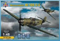 Купить збірна модель Modelsvit Messerschmitt Bf.109 C-3 (1:48): цена от 847 грн.