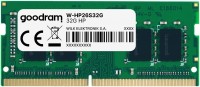 Купить оперативная память GOODRAM DDR4 SO-DIMM 1x32Gb (W-HP26S32G) по цене от 4274 грн.