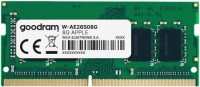 Купить оперативная память GOODRAM DDR4 SO-DIMM 1x8Gb (W-AE26S08G) по цене от 2139 грн.